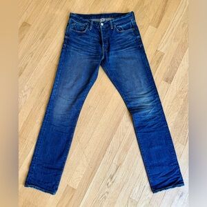 NWOT: Re/Done Men’s Slim Fit Jean, color “Medium 17” size 33x34
